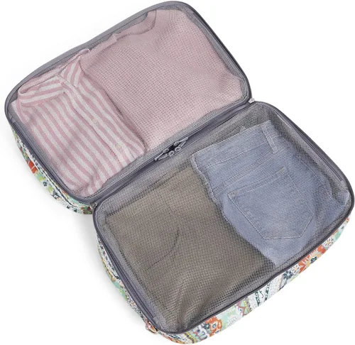 Vista 3 de Vera Bradley Bolso de lona plano Lay para mujer