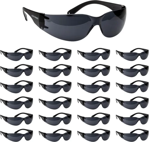 Vista 9 de Gafas de seguridad – ANSI Z87+ Clasificación UV Gafas de protección ocular para construcción, fabricación, resistente a los arañazos