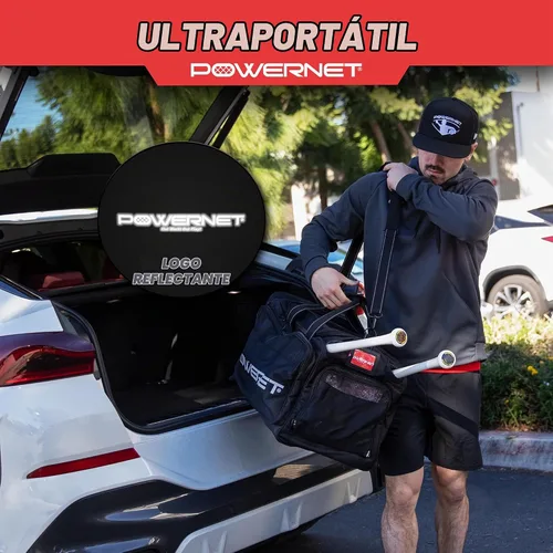 Vista 5 de PowerNet Pro Duffle Bag, Softball Baseball Bag, Baseball Gear Bag, Baseball Bat Bag with Internal Bat Sleeves, Baseball Bags with Padded Strap &