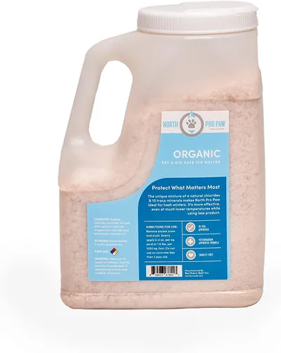 Vista 2 de North Pro Paw Sub Zero Deicer - Jarra derretida de hielo de 12 libras, apta para mascotas, segura para niños, orgánica, funciona rápidamente