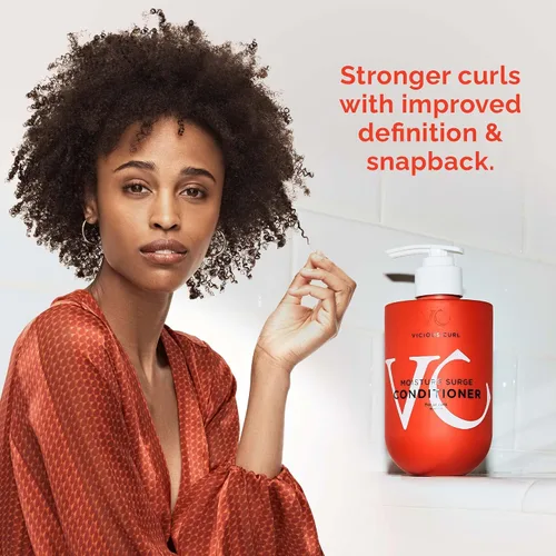 Vista 3 de VICIOUS CURL Acondicionador profundo para cabello rizado, 12 onzas líquidas Moisturizing