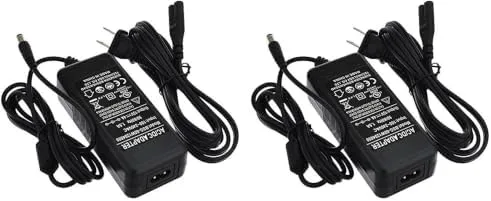 Vista 2 de adaptador de electricidad 12V 4A 48W AC/DC con enchufe DC 5.5 x 2.1mm, color negro, 3228-12VR2