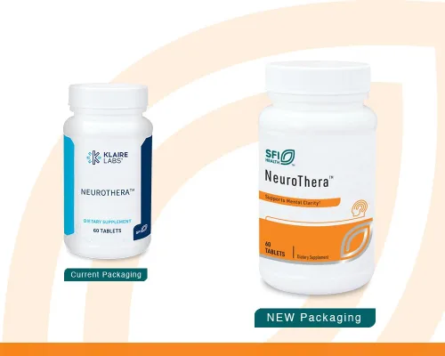 Vista 2 de SFI Health Klaire Labs Neurothera - Apoya la claridad mental con fosfatidilserina, colina y ginkgo, mezcla de apoyo cognitivo sin lácteos