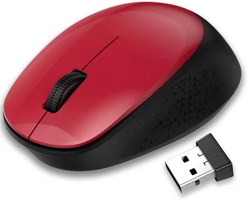 Vista 10 de LeadsaiL Mouse inalámbrico para laptop, mouse USB silencioso de 2.4 GHz, mouse óptico delgado con 3 botones, 1600 DPI, funciona con Windows, Mac