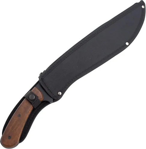 Vista 6 de Snake Eye Machete with Heavy Duty Construction-Ergonomic Non-Slip Handle and Belt Sheath for Gardening, Land-Management, Bushcraft, Hunting and