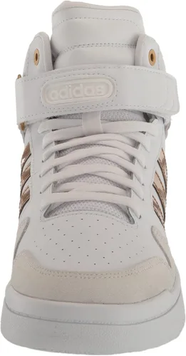 Vista 2 de adidas Postmove Mid Tenis de baloncesto para mujer, White-malve-gum10