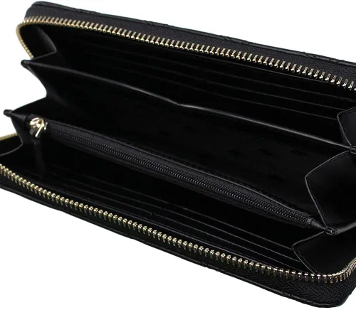 Vista 3 de Kate Spade New York negro Natalia Large Continental Wallet Black Negro