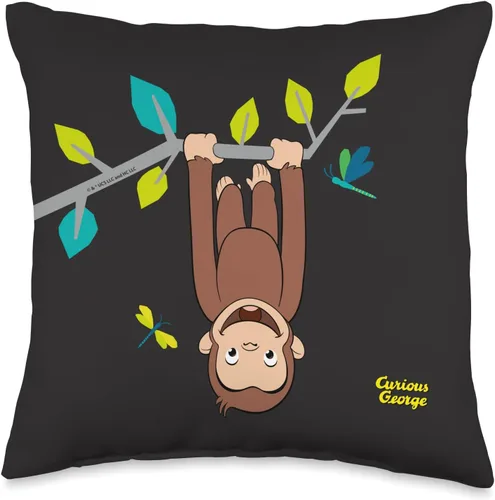 Vista 4 de Curious George Almohada de aventura Spring Hang Time