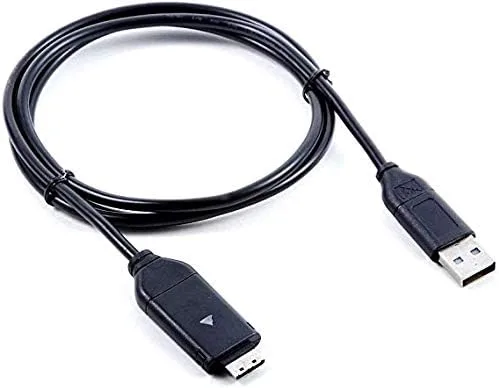 Vista 2 de MaxLLTo Cable de repuesto para Samsung ST10 ST45 ST50 ST60 ES73 ES74 PL100 PL101 PL101 PL120 1-Pack (negro)