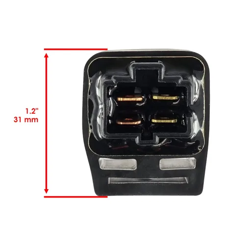 Vista 3 de Caltric Interruptor solenoide de relé de arranque compatible con Polaris Scrambler 50 2001 2002 2003