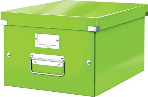 Vista 15 de Leitz 60430054 Caja de almacenamiento A5, rango de clic y tienda, pequeña, verde