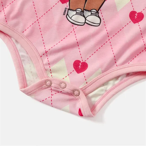 Vista 6 de L.O.L. Surprise! Vestidos de mamá e hija, a juego, con estampado de figura y sin mangas