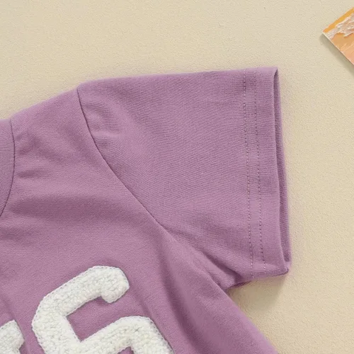 Vista 6 de FIOMVA Conjunto de 2 piezas a juego para hermana pequeña, ropa de verano para niña pequeña