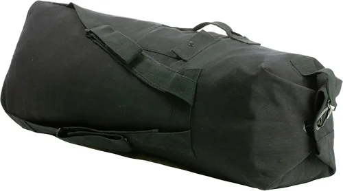 Vista 8 de Farm Blue Bolsa de viaje militar de 2 correas, Negro -, Camping militar