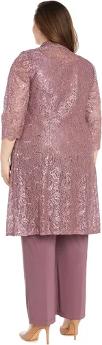 Vista 5 de R&M Richards Conjunto de pantalón Elegance De Nuit para mujer