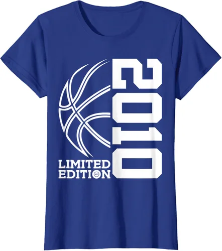 Vista 88 de Camiseta de baloncesto de 13 cumpleaños edición limitada 2010, Negro