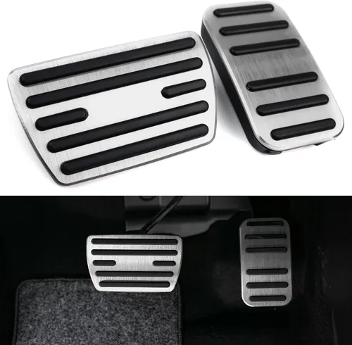 Vista 10 de CKE Compatible con Honda Civic CRV Odyssey Pilot Passport Ridgeline Insight Accesorios para pedales de coche deportivo, fundas para pedal de freno
