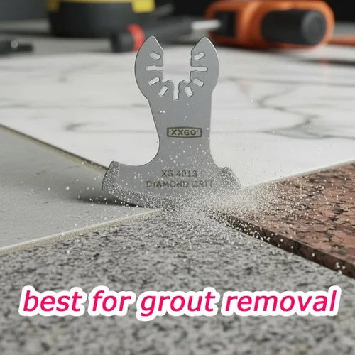 Vista 4 de XXGO Hoja multiherramienta de lechada de diamante de 3 piezas para removedor de lechada XG3001S