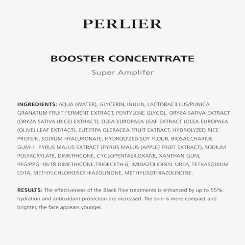 Vista 7 de Perlier Black Rice Platinum Ultra Renewing Booster Face Serum, 0.5 onzas líquidas