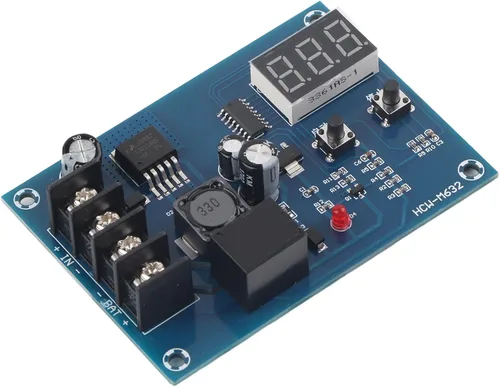 Vista 2 de Oumefar Carga de almacenamiento Tablero de control digital Cargador Interruptor de desconexión Carga sobre módulo de descarga para batería de litio