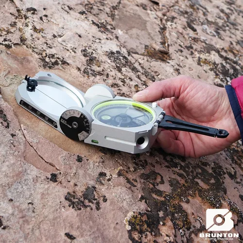 Vista 8 de Brunton GeoTM Transit, Azimut (0-360°) – Tránsito geológico profesional de bolsillo con clínómetro
