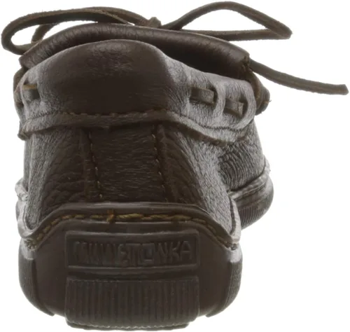 Vista 3 de Minnetonka Mocasines Kilty con flecos para mujer, Natural