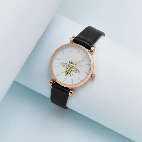 Vista 6 de WOCCI Correas de reloj elegantes, correas de repuesto de cuero genuino para hombres y mujeres, ancho de la correa 0.315 in, 0.394 in, 0.472 in