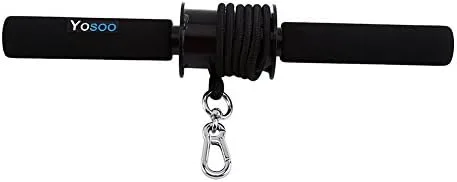 Vista 3 de Entrenador de rodillos de muñeca y antebrazo, entrenador de antebrazo, entrenamiento de fuerza de brazo, equipo de fitness para gimnasio en casa