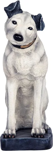 Vista 9 de Design Toscano Estatua de perro RCA Nipper