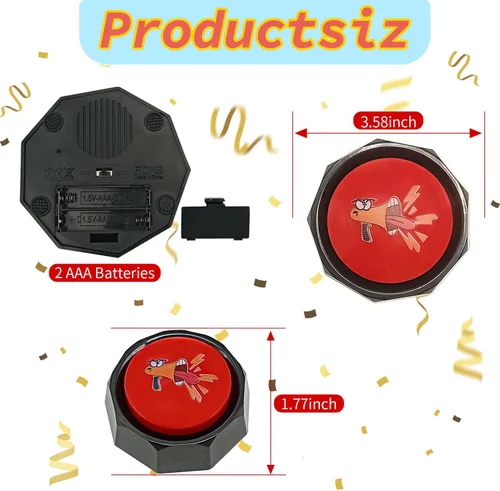 Vista 2 de Altavoz - Efectos de sonido de bocina de aire y DJ, emoji divertidos y botones extravagantes