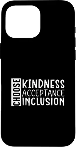 Vista 19 de Choose Kindness Acceptance Inclusion Orange Day Case for iPhone 17