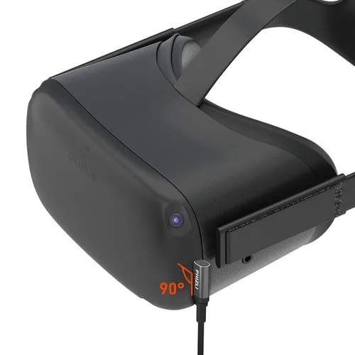 Vista 4 de Cable de enlace de 20 pies, cable para Oculus VR Link Cable de auriculares para Oculus Quest 2 Quest 1, cable de carga USB 3.0 tipo C a C de alta