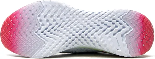 Vista 4 de Nike Hombres Epic React Flyknit 2 Running, Gris
