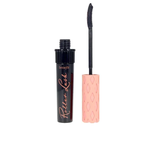 Vista 5 de Máscara de pestañas Benefit Cosmetics Roller Lash, curvado y elevación (negro) Deluxe Mini 0.1 onzas