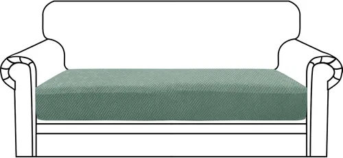 Vista 15 de ZNSAYOTX Fundas Elásticas Individuales para Cojines de Sofá Silla Cojín Fundas de Asiento de Sofá Fundas Protectoras Suaves de Reemplazo
