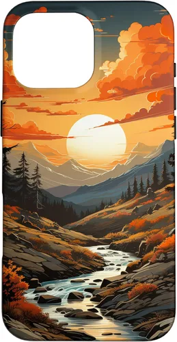 Vista 19 de Great Smoky Mountains - Mountain Scene Mountain Theme Nature Case for iPhone 17