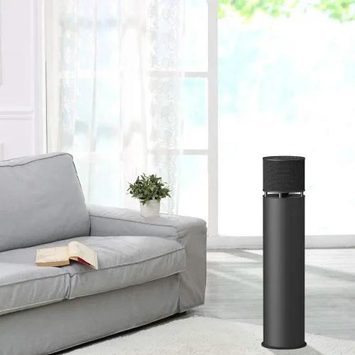 Vista 5 de ABRAMTEK Altavoz Bluetooth de 100 W, altavoz inalámbrico de alta potencia E600 con subwoofer de súper graves y sonido 360 para el hogar, oficina