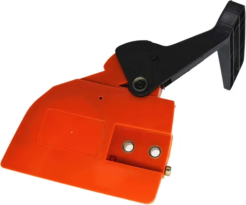 Vista 5 de Cubierta de piñón de embrague, cadena y mango de freno para motosierras Husqvarna 136 136LE 137 137E 141 141LE 142 142E, sustituye a 530054802