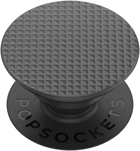 Vista 21 de Agarre para teléfono PopSockets con soporte expansible, agarre adhesivo - aluminio negro