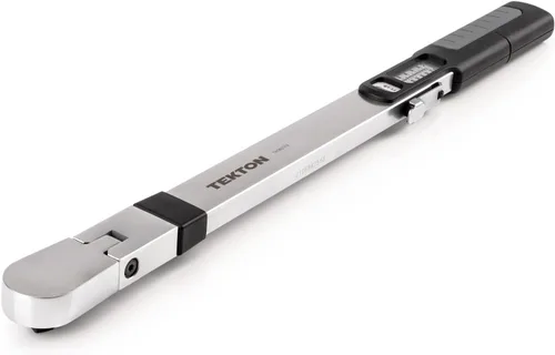 Vista 9 de TEKTON - Llave dinamométrica de 1/2 pulgada de 72 dientes con viga dividida (40-250 pies-libras) TRQ62203