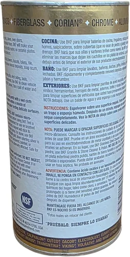 Vista 7 de Bar Keepers Friend® Limpiador y pulidor: 15 onzas