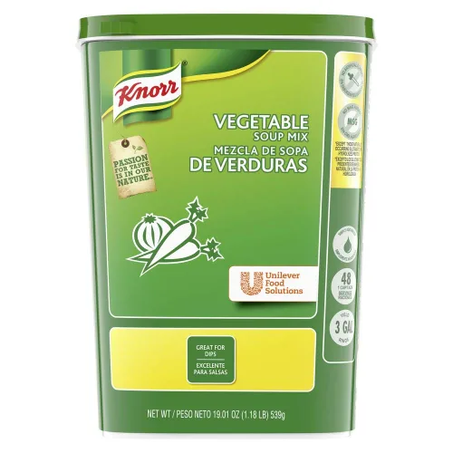 Vista 9 de Knorr Mezcla Profesional de Sopa de Cebolla Francesa Cargada con Cebollas Reales y Grasa de Res, Solo Añade Agua, Sin Sabores Artificiales, Sin MSG