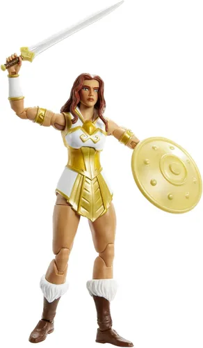 Vista 4 de Masters Of The Universe Masterverse Collection, figuras de batalla MOTU Teela de 7 pulgadas para contar historias, juego y exhibición, regalo