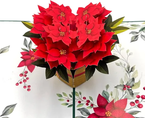 Vista 12 de Tarjeta de felicitación emergente con flores florecientes, furgonetas de aventura, vehículo floral, amante de la naturaleza, tema clásico
