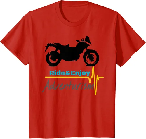 Vista 3 de Camiseta Moto Shirt V-Strom, gris, S Gris Oscuro