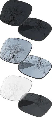 Vista 28 de ToughAsNails Set of 3 Polarized Replacement Lenses for Oakley Fuel Cell OO9096 Pack