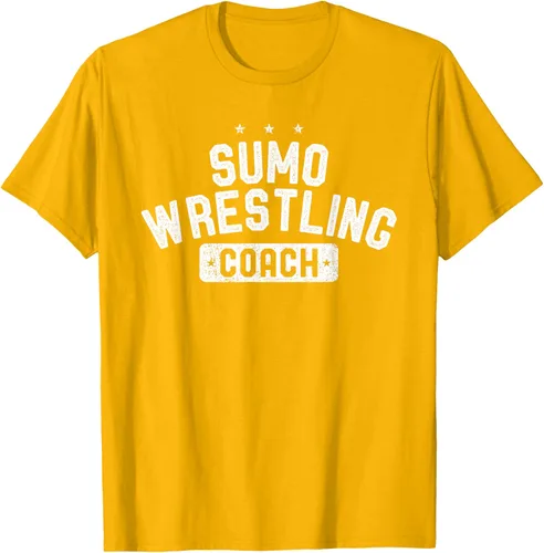 Vista 61 de Camiseta vintage de lucha libre Sumo Entrenador de lucha libre, Negro, S
