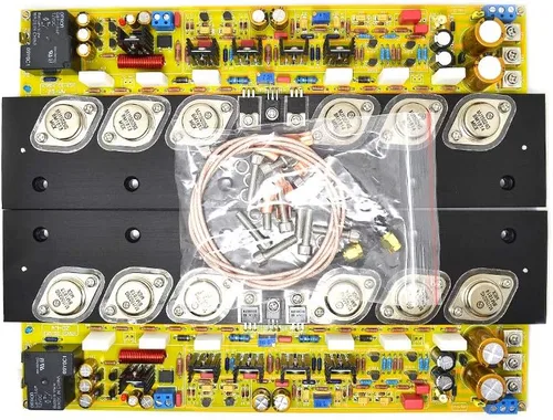 Vista 5 de KSA50 Pure Class A HiFi Amplificador Junta Tubo de sello de oro con placa de calor para audio KRELL