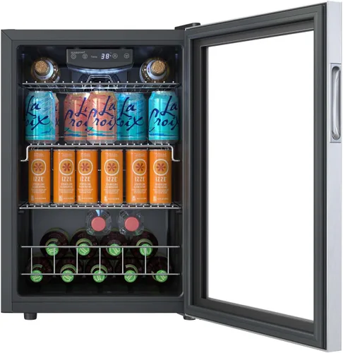 Vista 4 de EdgeStar BWC91SS - Centro de bebidas Extreme Cool de 17 pulgadas de ancho con capacidad para 80 latas
