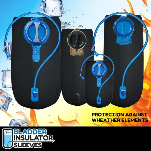 Vista 2 de Los aisladores de vejiga son compatibles con los depósitos de hidratación Camelbak